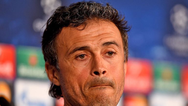 Luis Enrique Barcelona Champions League