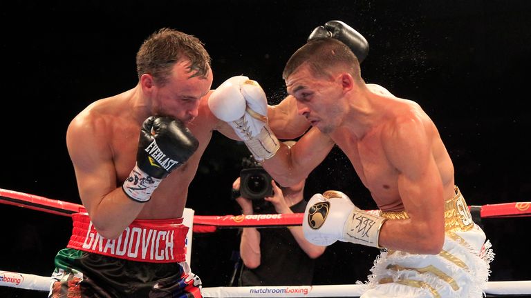 Evgeny Gradovich Lee Selby (Pic: Lawrence Lustig)