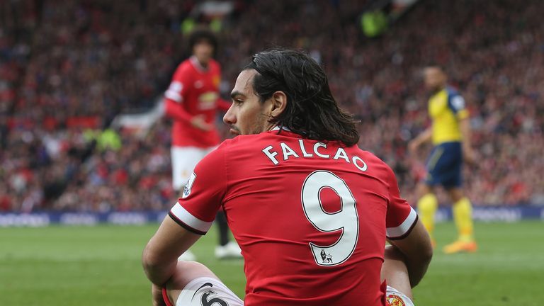 MANCHESTER, ENGLAND - MAY 17:  Radamel Falcao of 