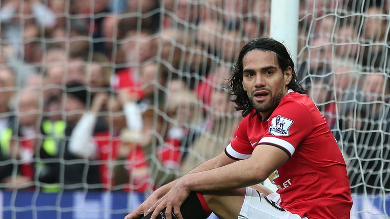 Radamel Falcao: The Columbian superstar has struggled for form with Manchester United.