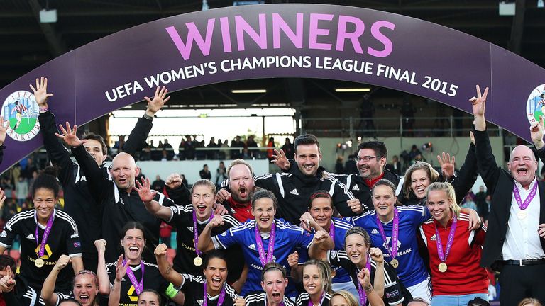 FFC Frankfurt: 2015 Women's Champions League winners