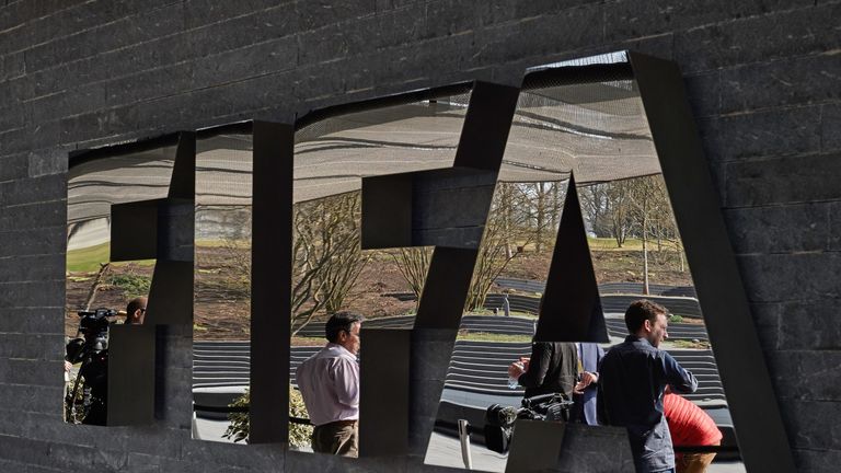 FIFA headquarters in Zurich on March 20, 2015