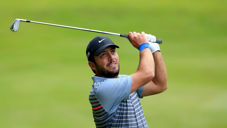 Francesco Molinari during day 2 of the BMW PGA Championship at Wentworth on May 22, 2015