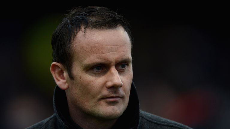 LEEDS, ENGLAND - JANUARY 20:  Bradford Bulls coach Francis Cummins during Rugby League pre-season friendly between Leeds Rhinos and Bradford Bulls at Headi