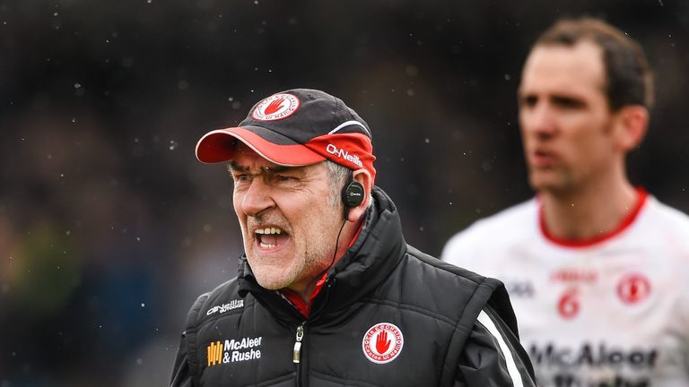 Tyrone manager Mickey Harte