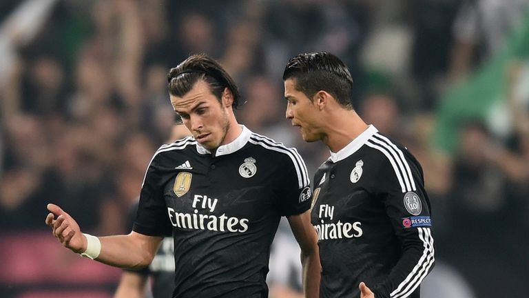 Gareth Bale and Cristiano Ronaldo