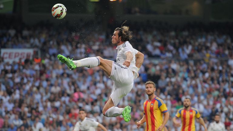 Gareth Bale impressed in Madrid's 2-2 draw with Valencia