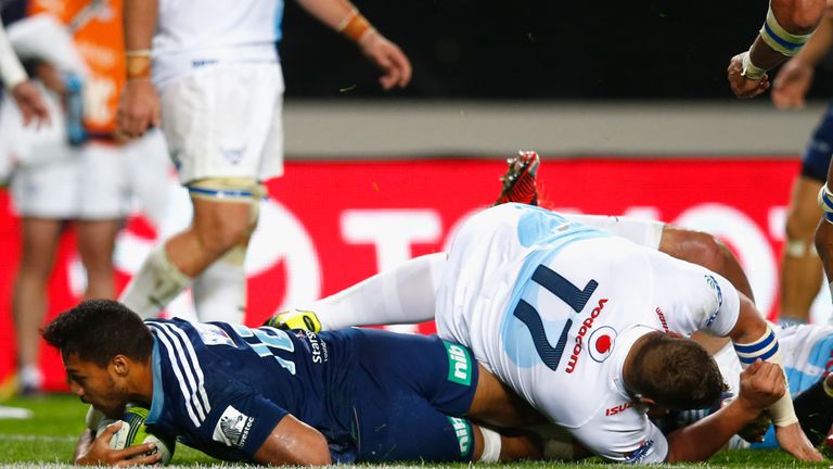 George Moala: Scored the Blues' winning try late on against the Bulls