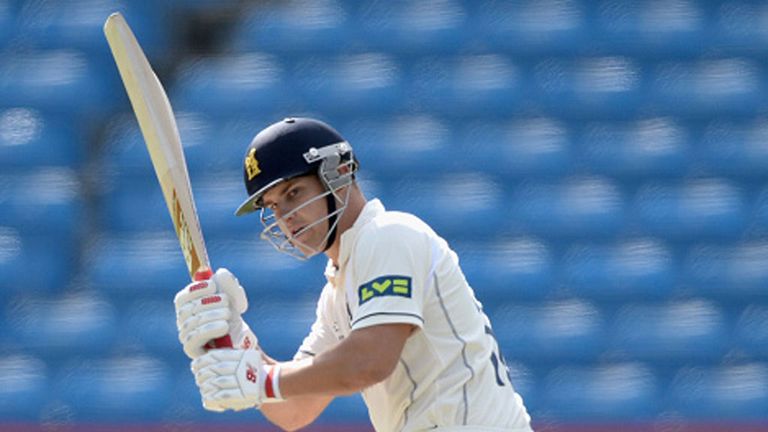 Warwickshire youngster Sam Hain hit a superb 82 against Worcestershire