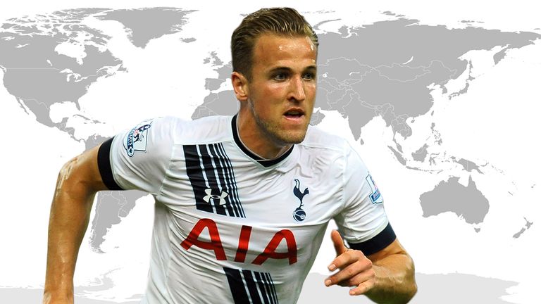 Harry Kane is set for some globetrotting this summer