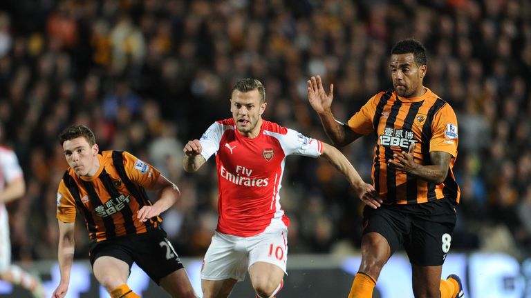 Jack Wilshere: Returned for Arsenal at Hull after more than five months out