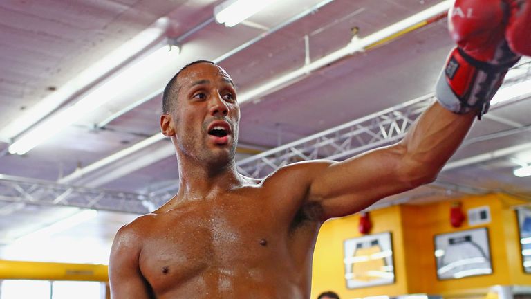James DeGale super-middleweight Boston