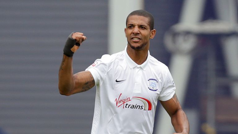 Jermaine Beckford celebrates 