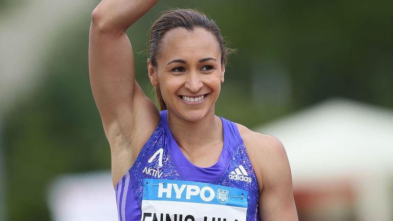 Jessica Ennis-Hill at the IAAF Combined Events heptathlon in Gotzis