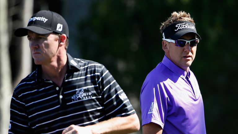 Jimmy Walker and Ian Poulter: Both failing to qualify for the weekend.