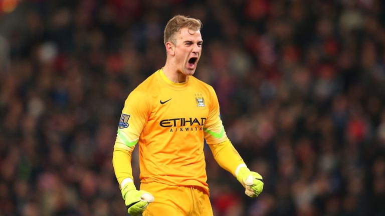 Manchester City's Joe Hart is one of five goalkeepers in contention