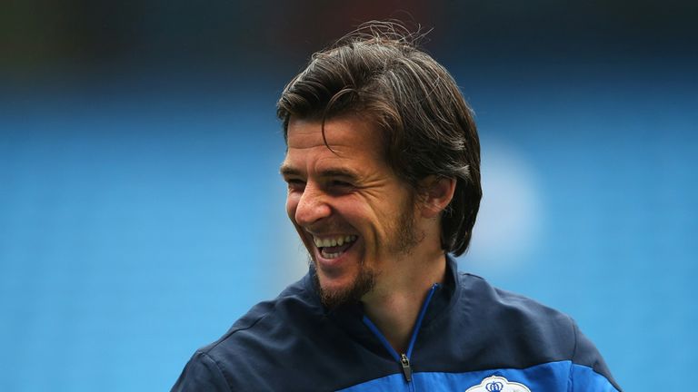 Joey Barton was back at the Etihad Stadium for QPR's clash against Manchester City