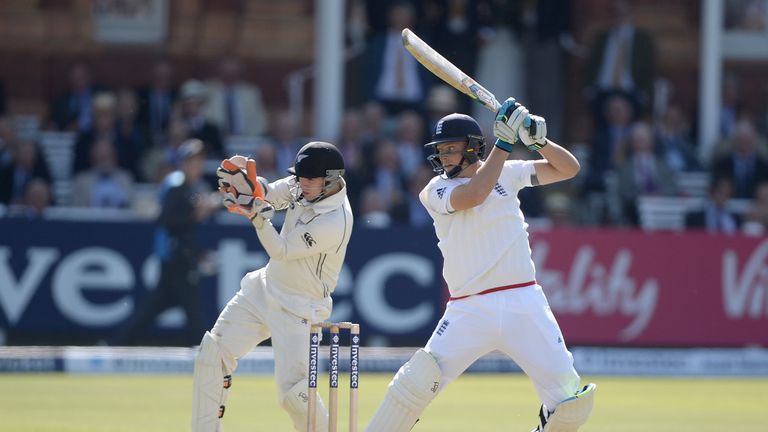 Jos Buttler bats during day one of 1st Investec Test match between England and New Zealand