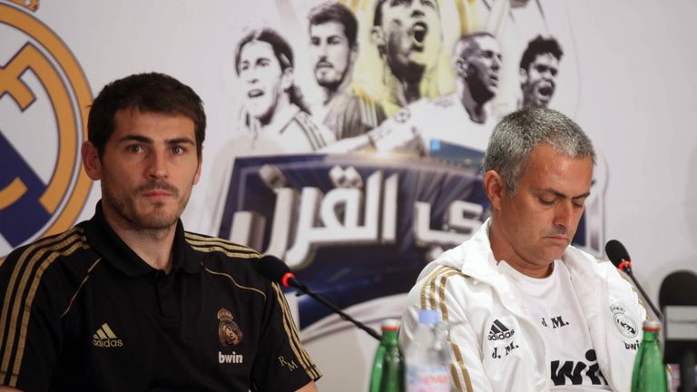 Jose Mourinho Iker Casillas Real Madrid