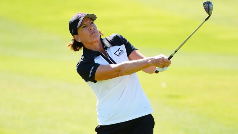 Juli Inkster  has made a solid start  in the North Texas Shootout