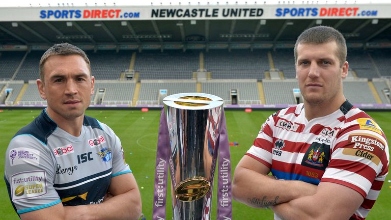 Kevin Sinfield and Tony Clubb are ready for the 2015 Magic Weekend