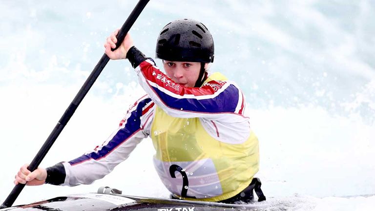 Kimberley Woods, British canoe slalom racer