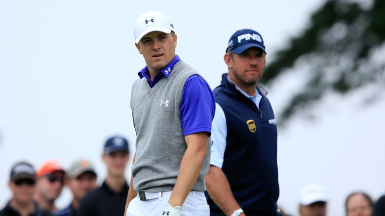 Lee Westwood and Jordan Spieth 