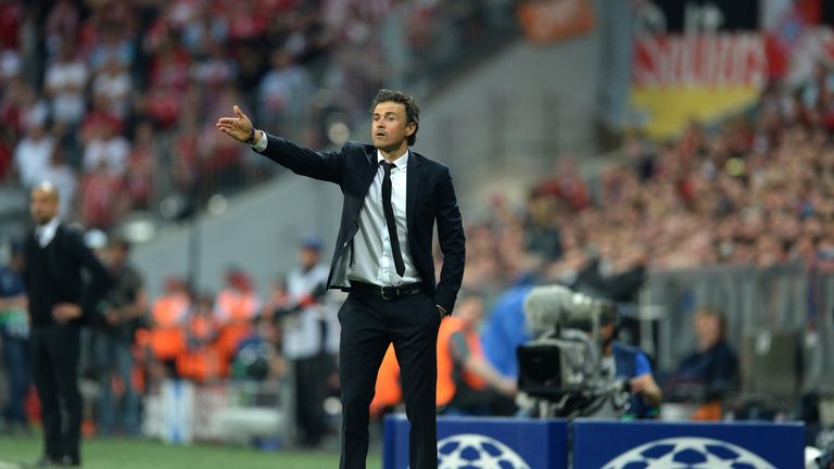 Luis Enrique, Bayern Munich v Barcelona, Champions League