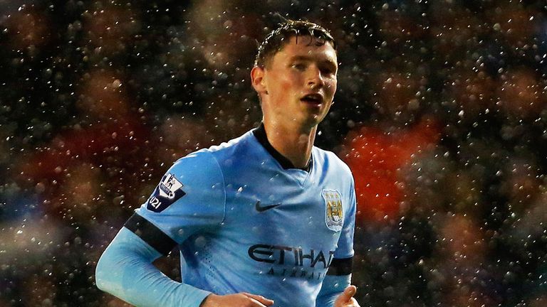George Evans: On target for Manchester City in Toronto