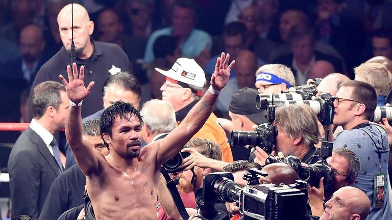 Floyd Mayweather v Manny Pacquiao, Las Vegas