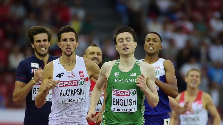 Mark English: Ready to surprise the 'best ever 800 runner'