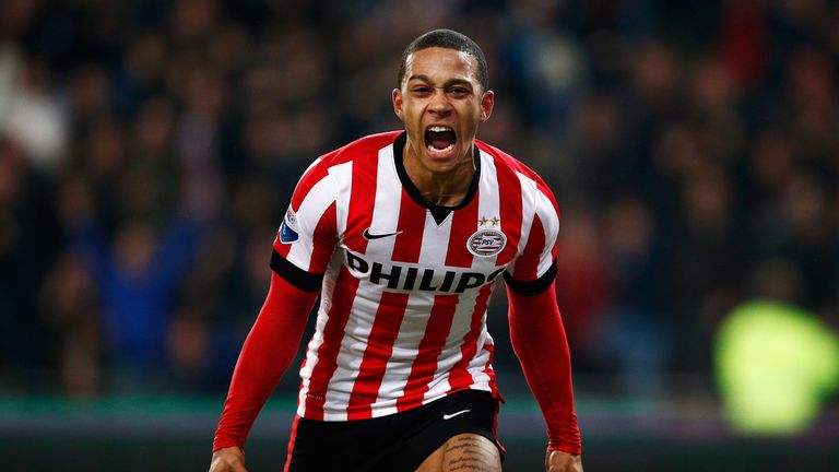 Memphis Depay celeb, PSV Eindhoven