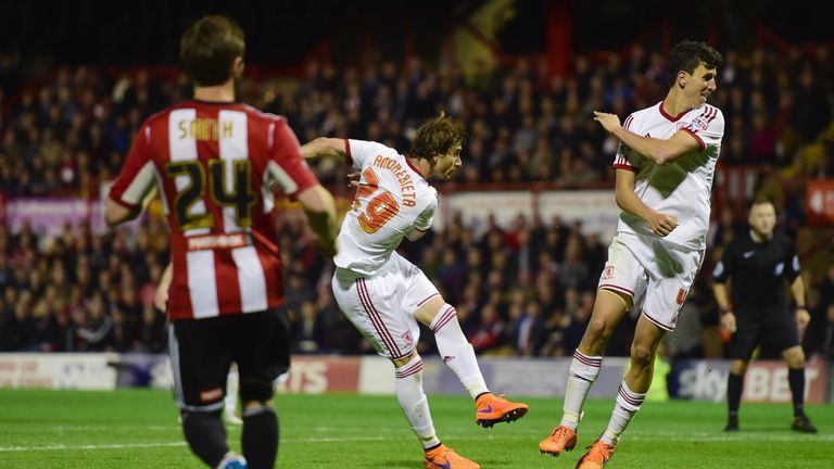Fernando Amorebieta scores Middlesbrough's winner in injury time