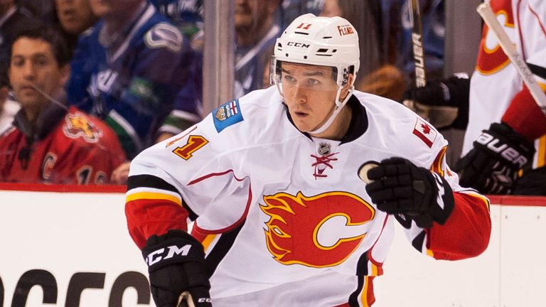 Mikael Backlund: Crucial goal for Calgary Flames 