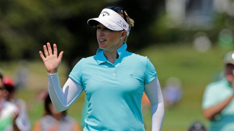 Morgan Pressel: First-round leader in Shoprite LPGA Classic