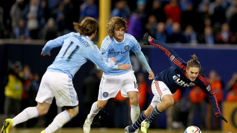 Ned Grabavoy (left) and Mix Diskerud (right): Both been consistent starters in central midfield for NYCFC this season