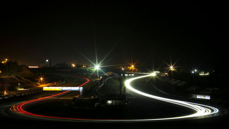 The Nurburgring at night