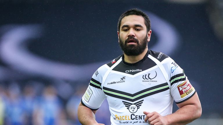 Widnes' Patrick Ah Van.