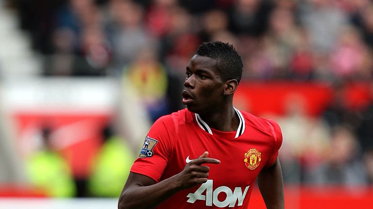 Paul Pogba, Manchester United, March 2012