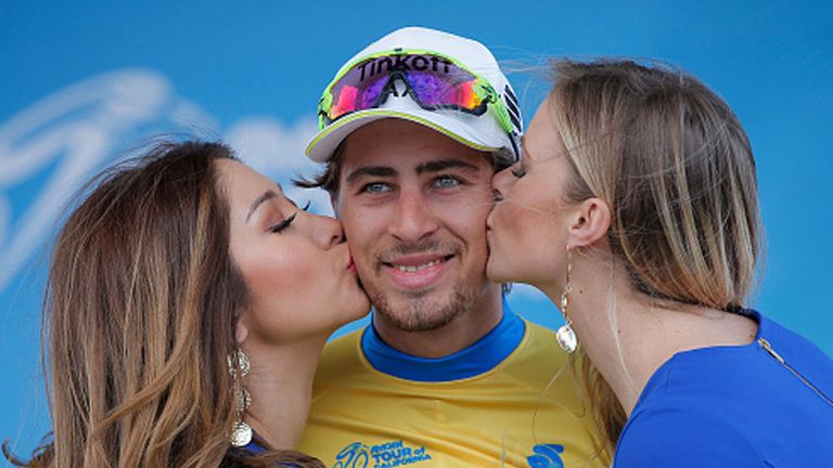 Peter Sagan has taken the overall Tour of California lead