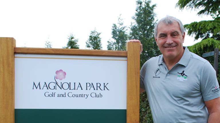 Former England goalkeeper Peter Shilton at Magnolia Park Golf and Country Club