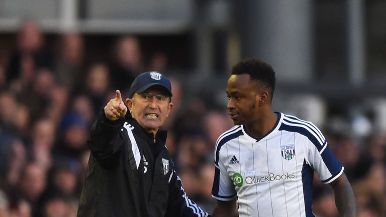 Tony Pulis believes West Brom is the best place for Saido Berahino to develop.