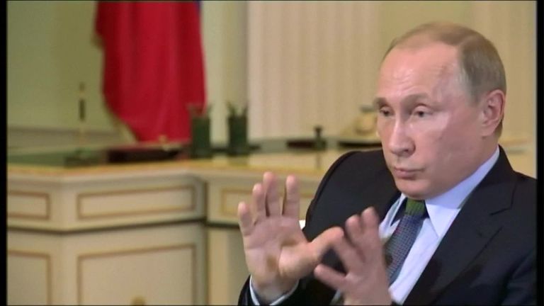 Russian president Vladimir Putin claims that the United States should not have made arrests in relation to FIFA corruption. 