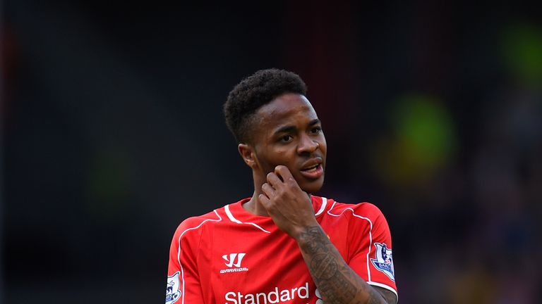 Raheem Sterling, Liverpool v Crystal Palace, Premier League