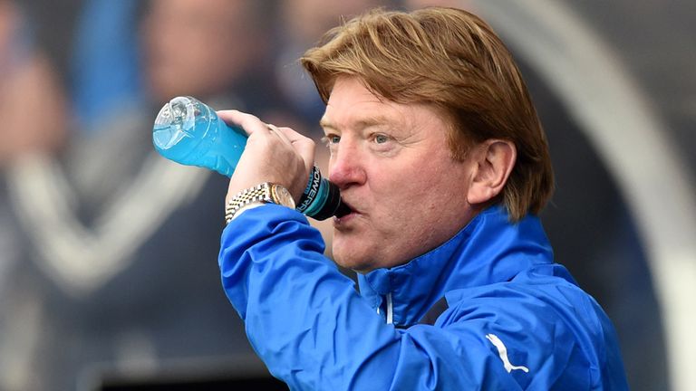 Rangers manager Stuart McCall.