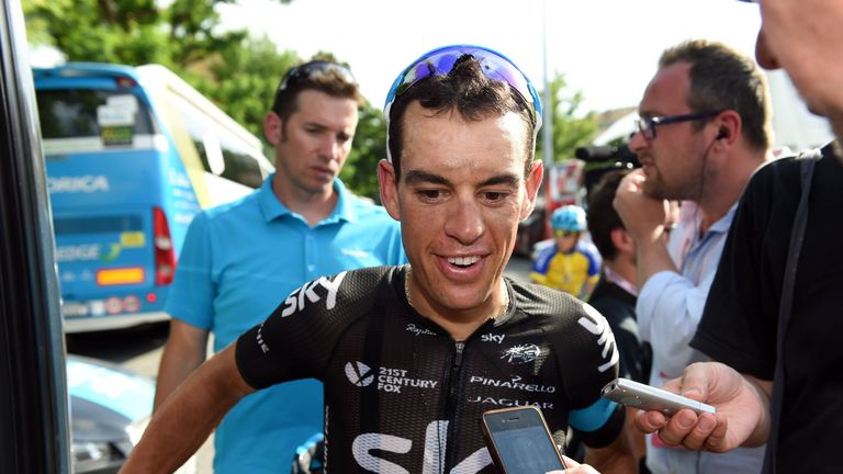 Richie Porte after stage ten of the 2015 Tour of Italy