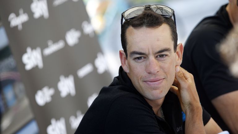 Porte is in his fourth year with Team Sky