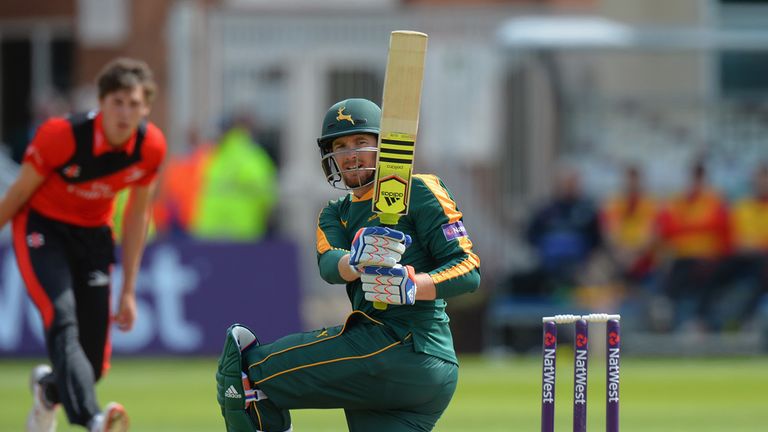 Riki Wessels in action for Nottingham Outlaws 