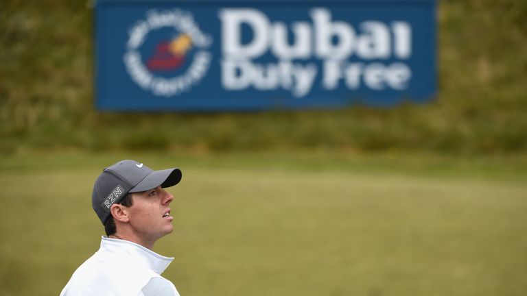 NEWCASTLE, NORTHERN IRELAND - MAY 27:  Rory McIlroy of Northern Ireland looks on during the Pro-Am round prior to the Irish Open at Royal County Down Golf 