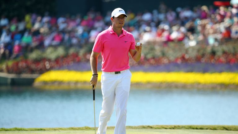 Rory McIlroy: final round of THE PLAYERS Championship at the TPC Sawgrass Stadium course 